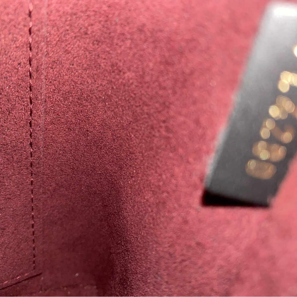New Louis Vuitton V Tote - Bordeaux Monogram Brand New - Picture 9 of 11